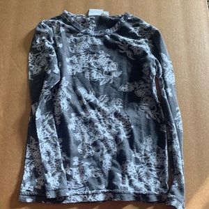 Floral long sleeve shirt